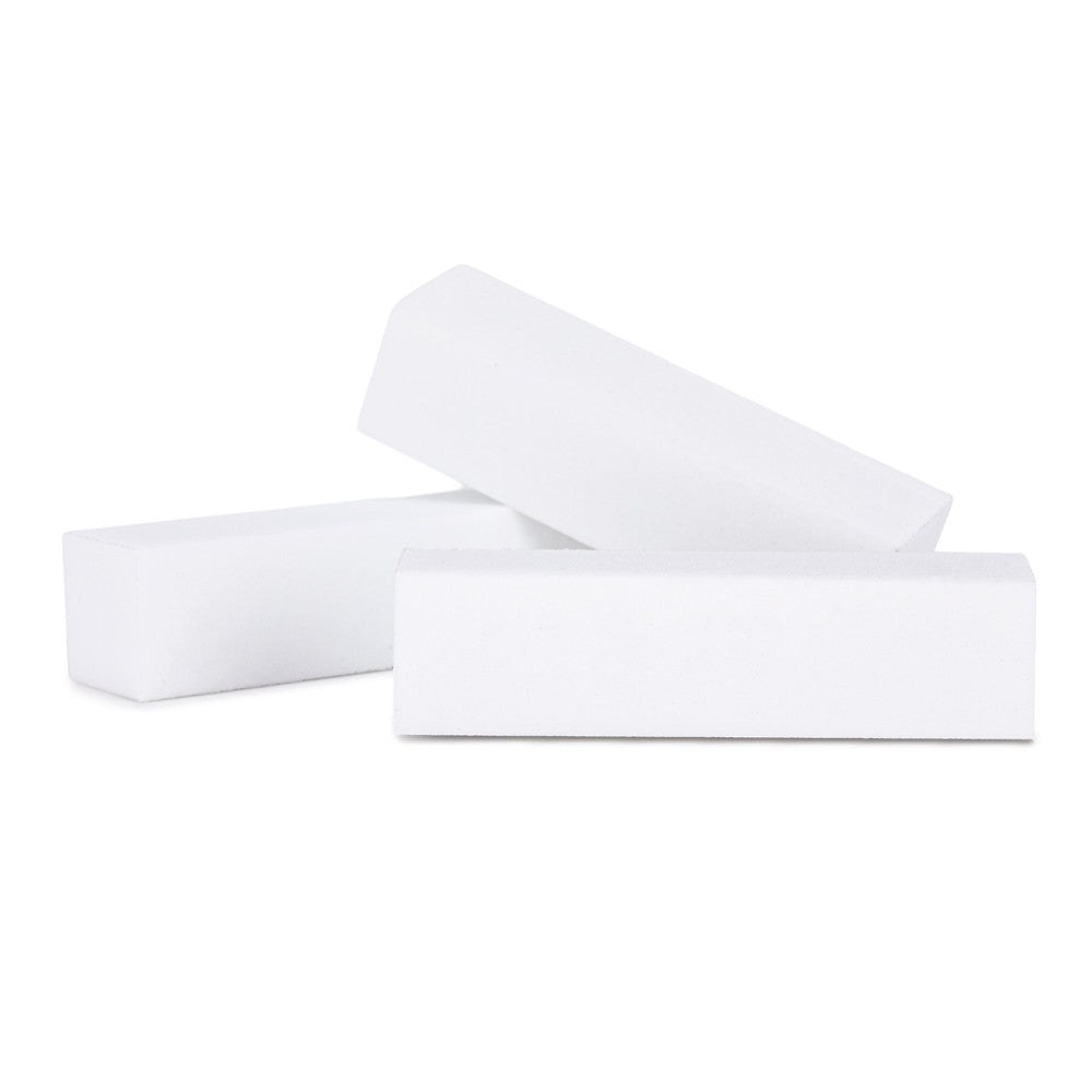 Buffer kynsiviila 240/240 grit – valkoinen 10 kpl säästöpakkaus kynsien mattaukseen ja viimeistelyyn.