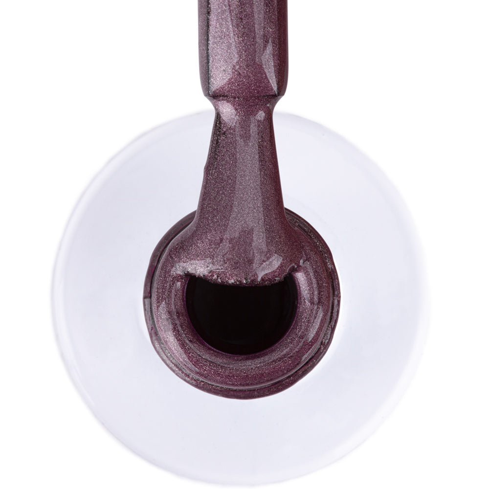 AlleLac Cat Eye geelilakka 3 Dark Cherry cat eye efekti pullossa