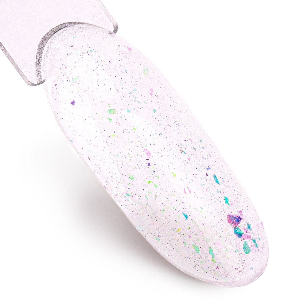 Top Diamond Molly Nails No Wipe päällysgeelilakka 7g - Night Sky vaalealla pohjalla