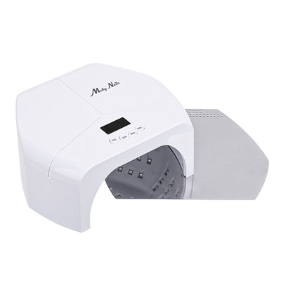 Molly Nails BQ-L8 298W kynsiuuni, ammattimainen LED/UV-laite geelien ja geelilakkojen kovetukseen.