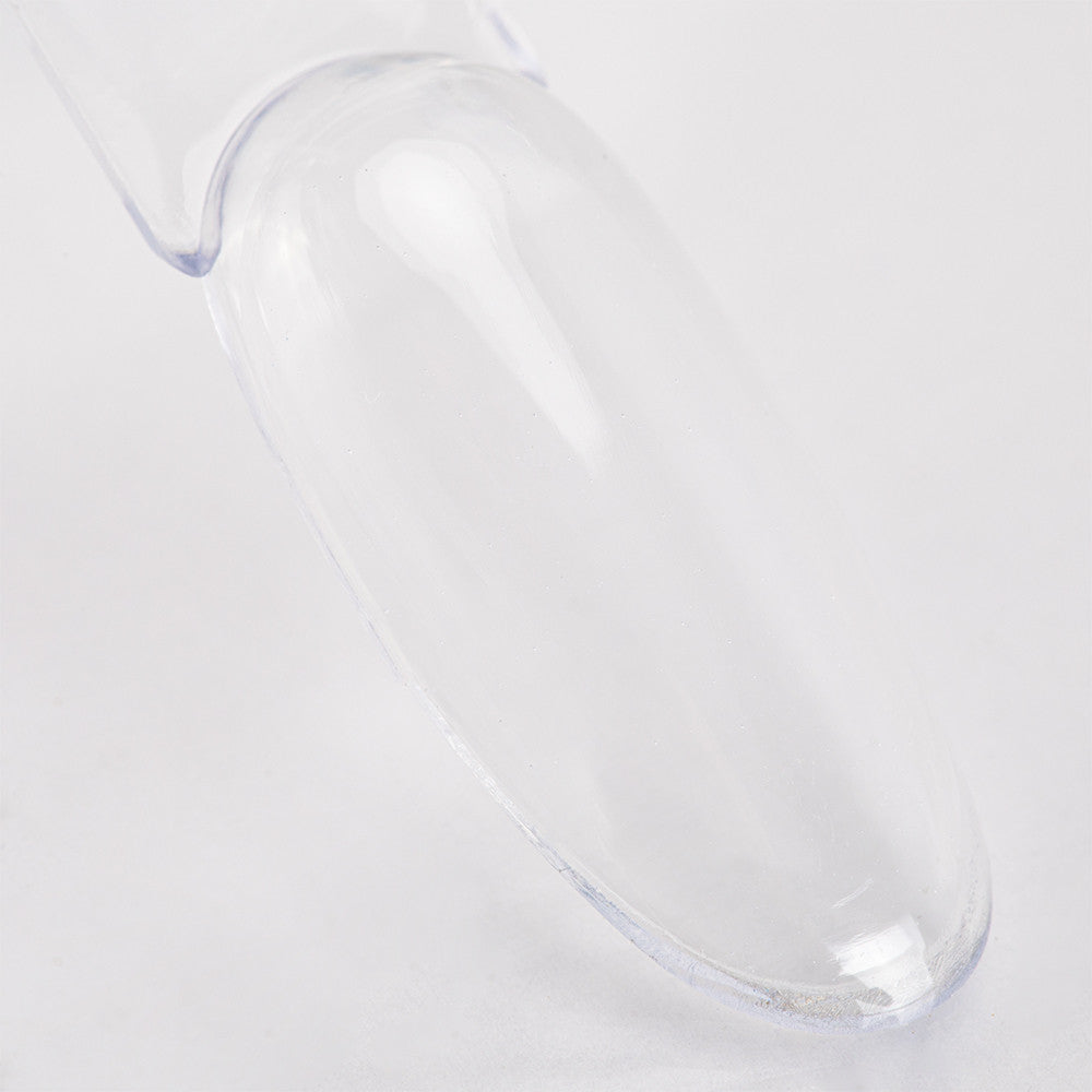 Lähikuva MollyLac Mirror Top -päällysgeelilakan itsetasoittuvasta koostumuksesta