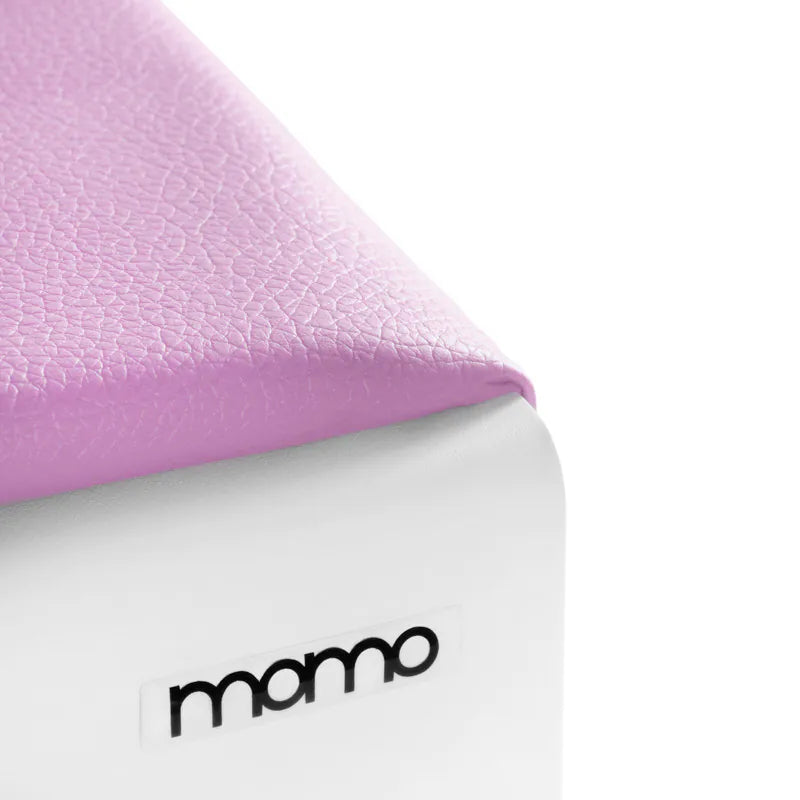 MOMO käsituki manikyyriin pinkki keinonahkapinta ammattikäyttöön