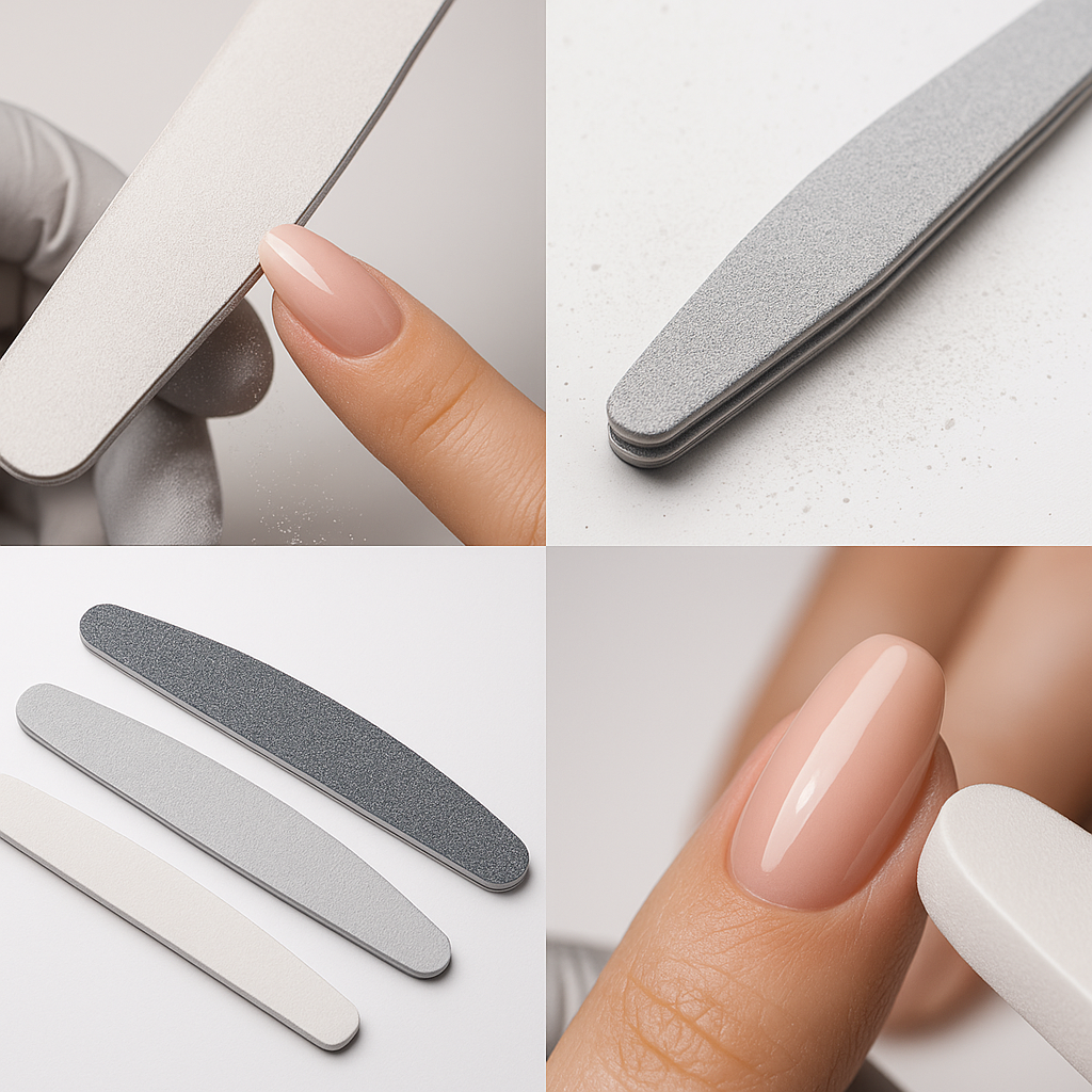 Rakennekynsien viilaus ammattilaisen tavoin – kynsien muotoilu kynsiviilalla.