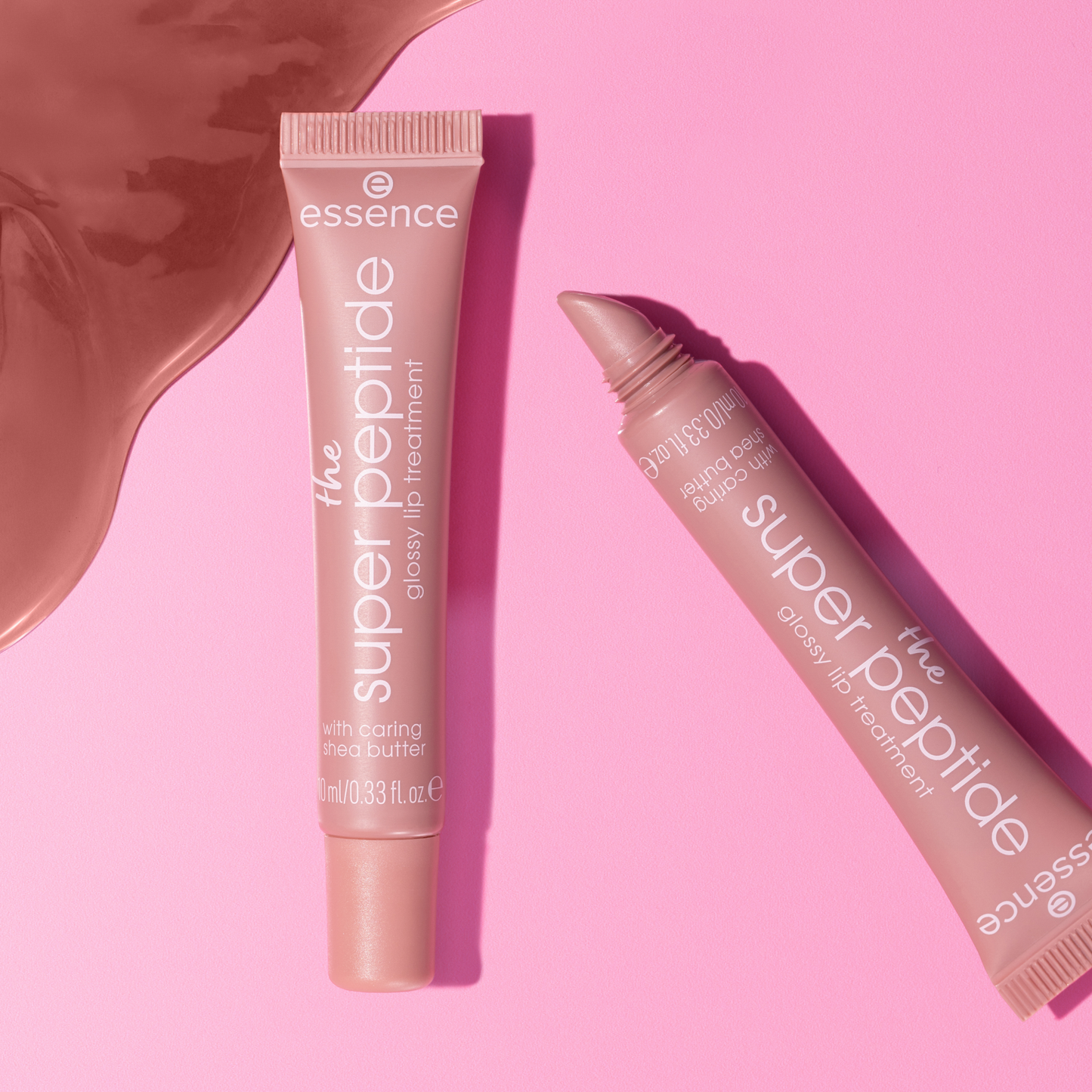 essence Super Peptide huulihoito ja sydämenmuotoinen pussukka setti