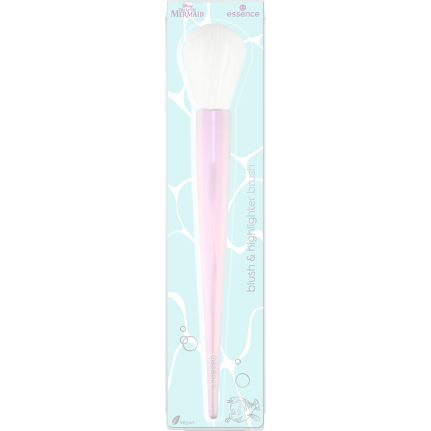 essence Disney THE LITTLE MERMAID blush & highlighter brush poskipuna- ja korotussivellin - Makin' Waves
