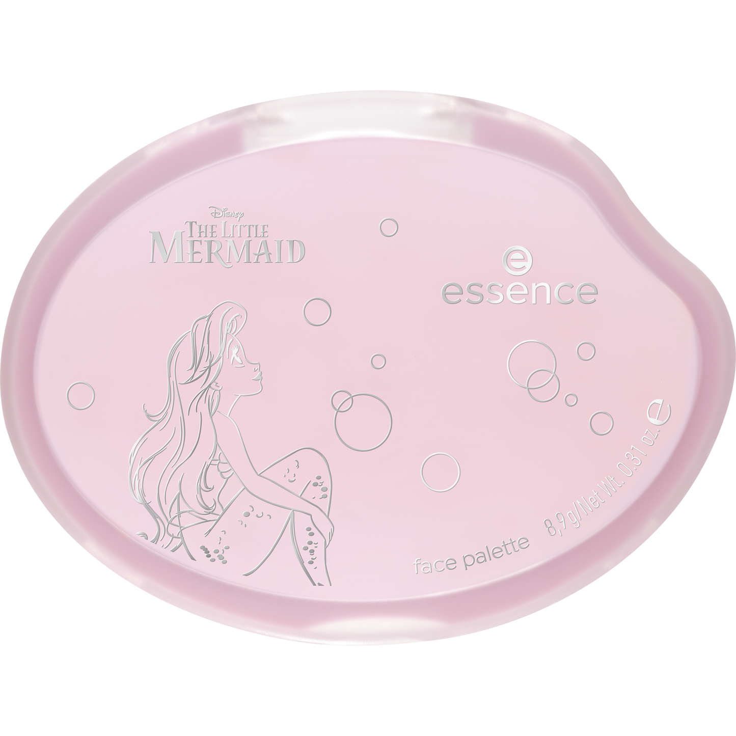essence Disney THE LITTLE MERMAID face palette kasvopaletti - The World Is My Oyster kiinni