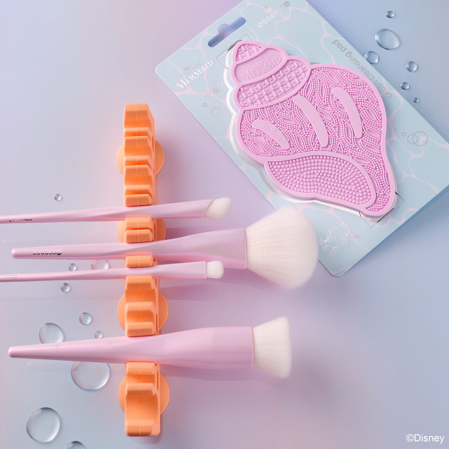essence Disney THE LITTLE MERMAID make-up brush holder meikkisiveltimien pidike - Treasure Keeper