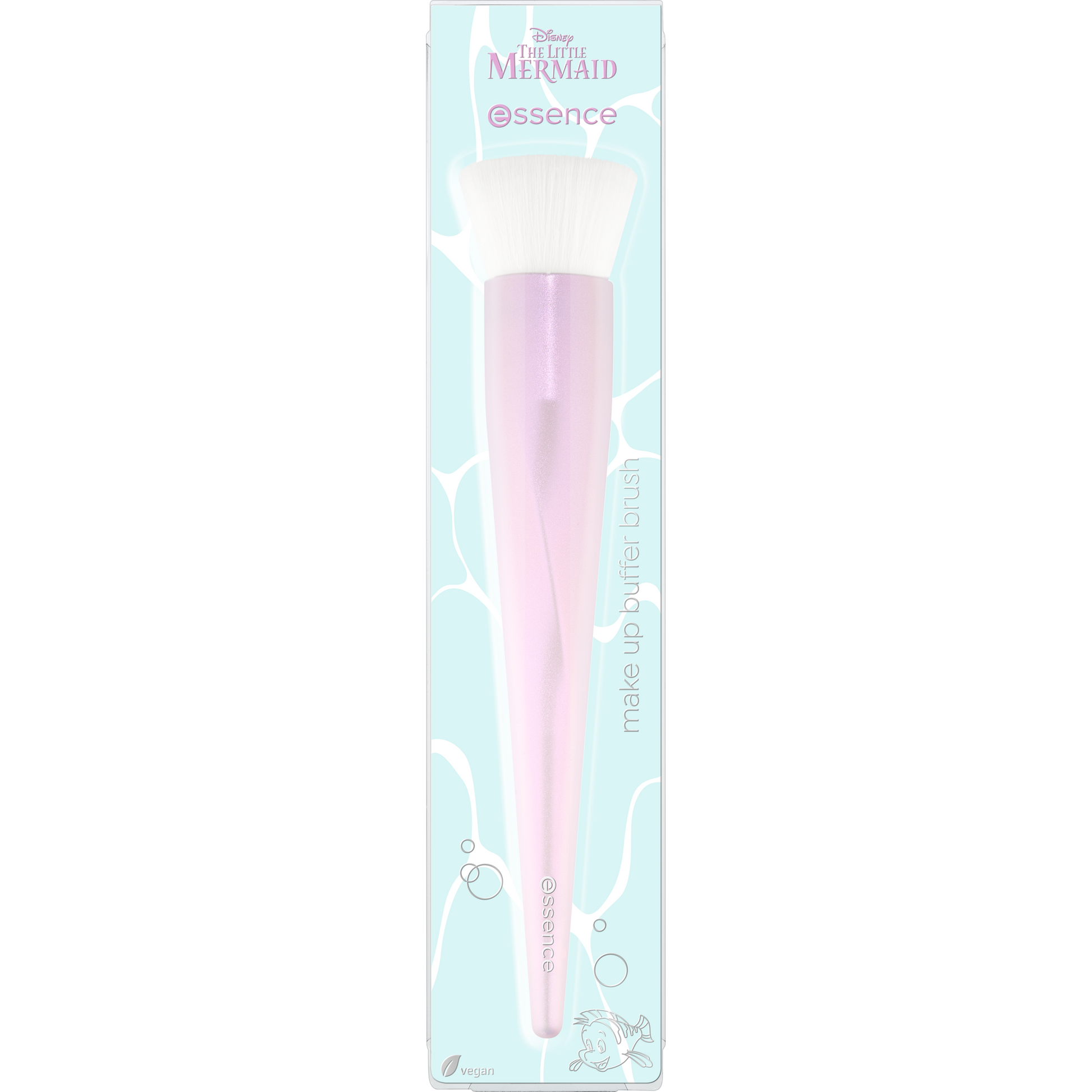 essence Disney THE LITTLE MERMAID make-up buffer brush häivytyssivellin - Star Of My Own Story pakkaus