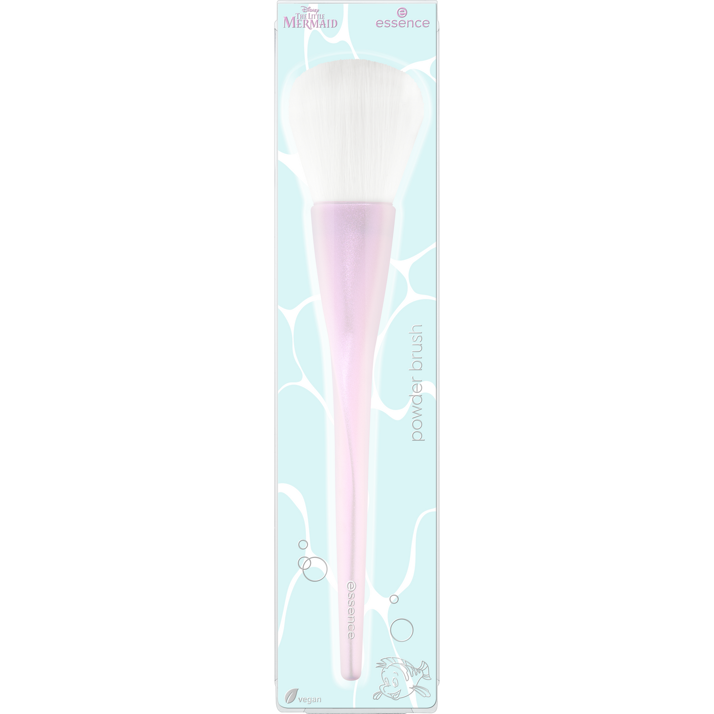essence Disney THE LITTLE MERMAID powder brush puuterisivellin - Dancing On Waves pakkaus