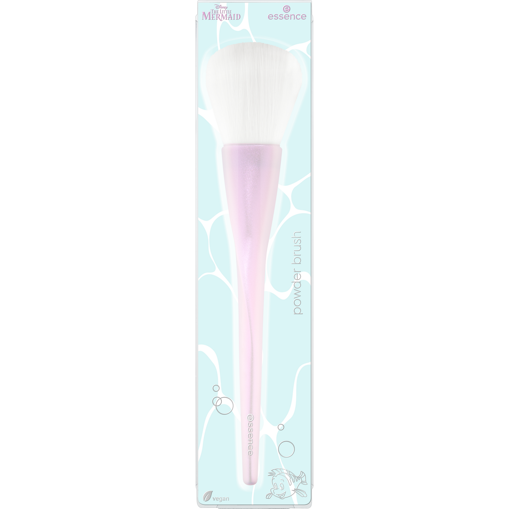 essence Disney THE LITTLE MERMAID powder brush puuterisivellin - Dancing On Waves pakkaus