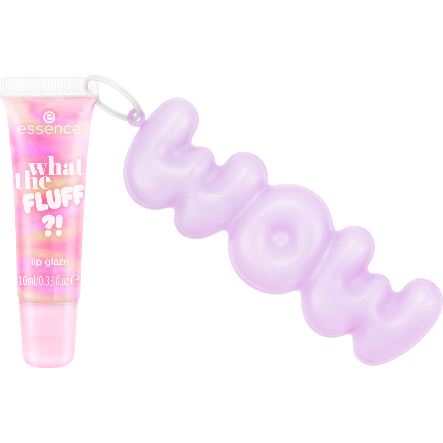 essence WHAT THE FLUFF?! lip glaze huulikiilto - Cloudy Kiss kiinni