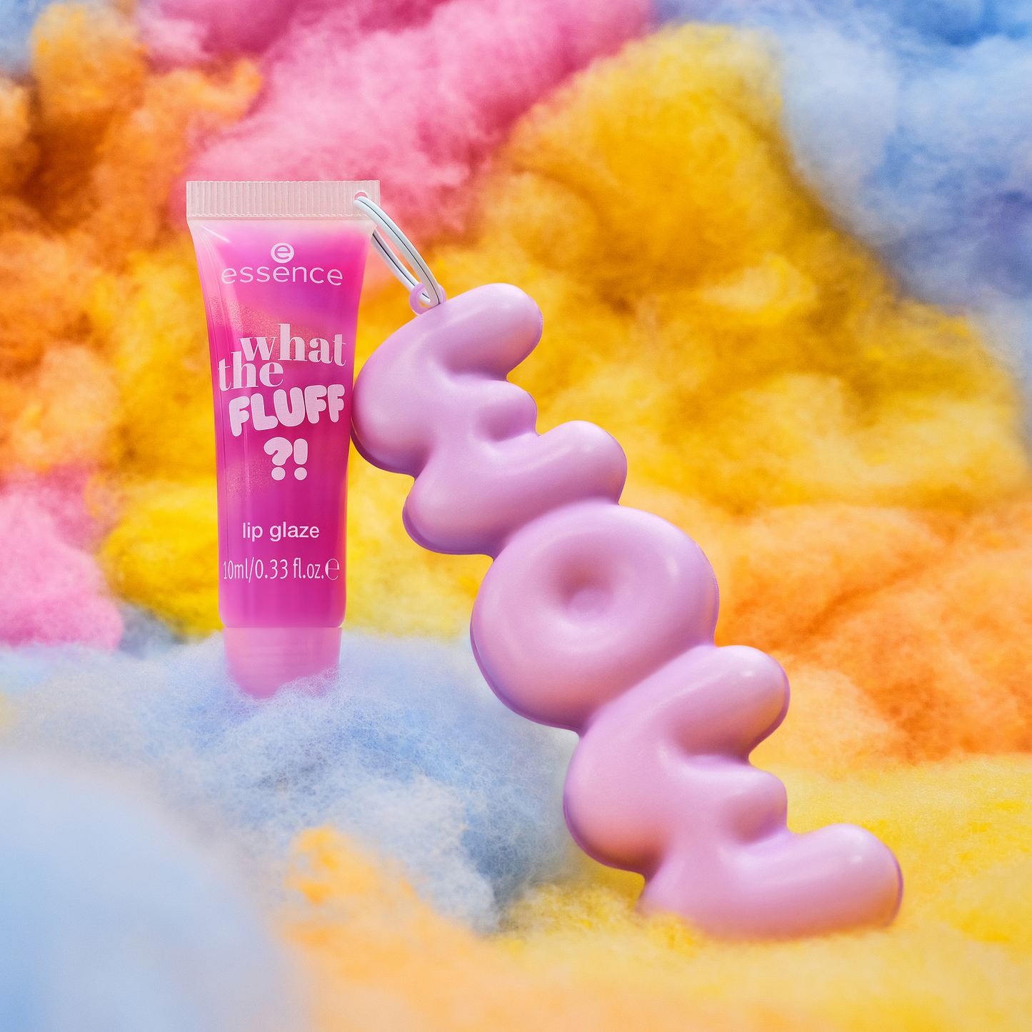 essence WHAT THE FLUFF?! lip glaze huulikiilto - Cloudy Kiss kuvituskuva