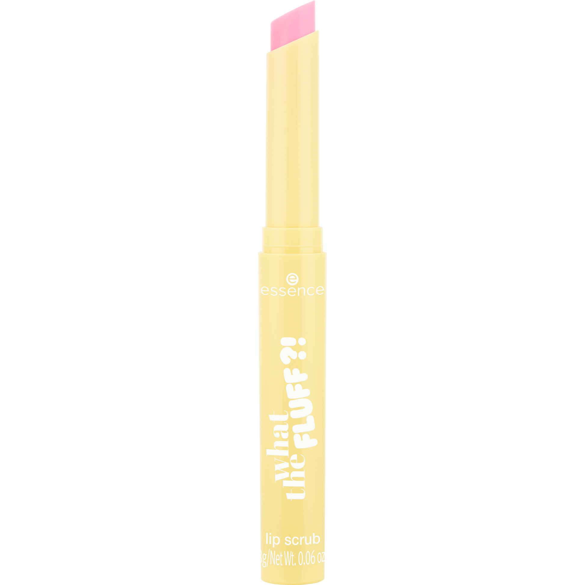 essence WHAT THE FLUFF?! lip scrub huultenkuorinta - Sugar Dreams auki