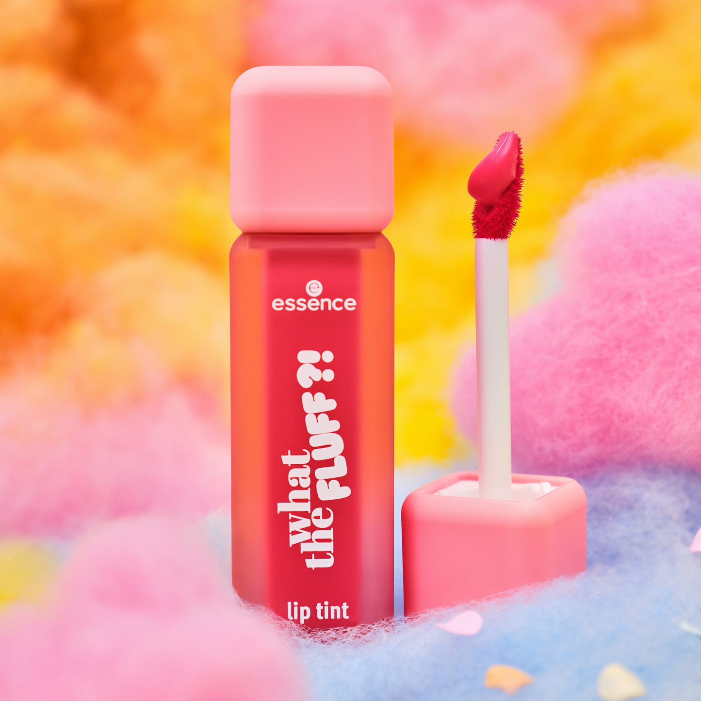 essence WHAT THE FLUFF?! lip tint huuliväri - Candy-Stain kuvituskuva