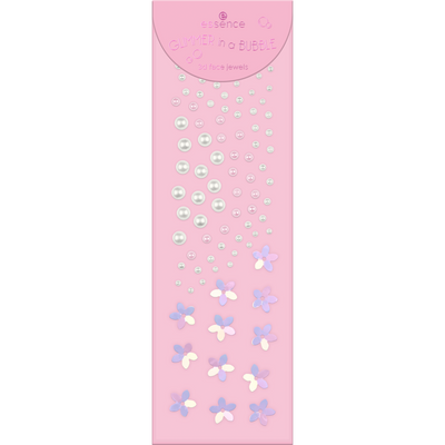 essence GLIMMER IN A BUBBLE 3D face jewels 01 Glimmer Glow Up