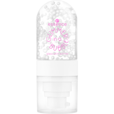 essence GLIMMER IN A BUBBLE glass skin primer 01 Bubble Glaze 35 ml