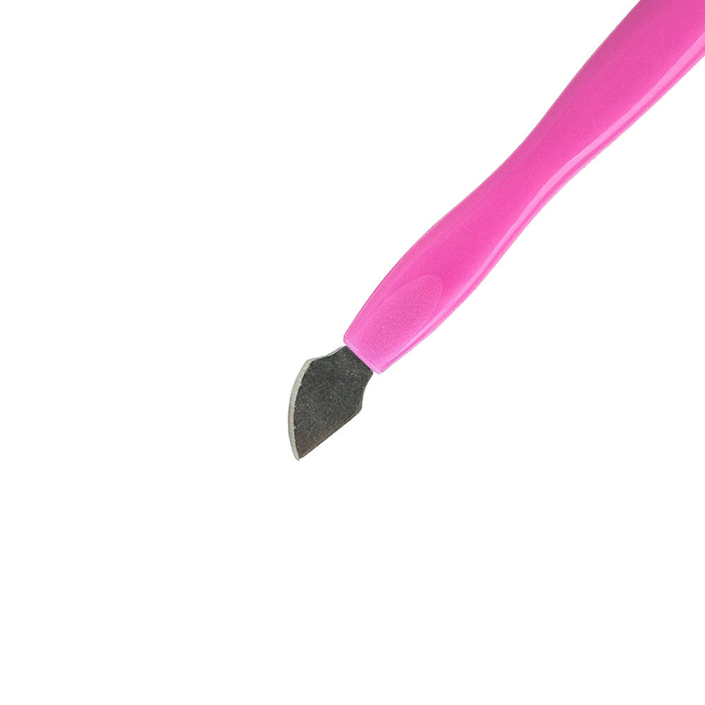 cuticle pusher kaksipäinen kynsinauhatyönnin kärjet kynsinauhojen työntämiseen terävä pää