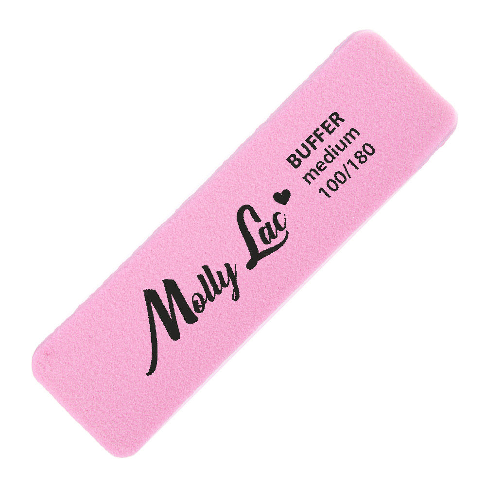 MollyLac buffer kynsiviila 100/180 karkeudella