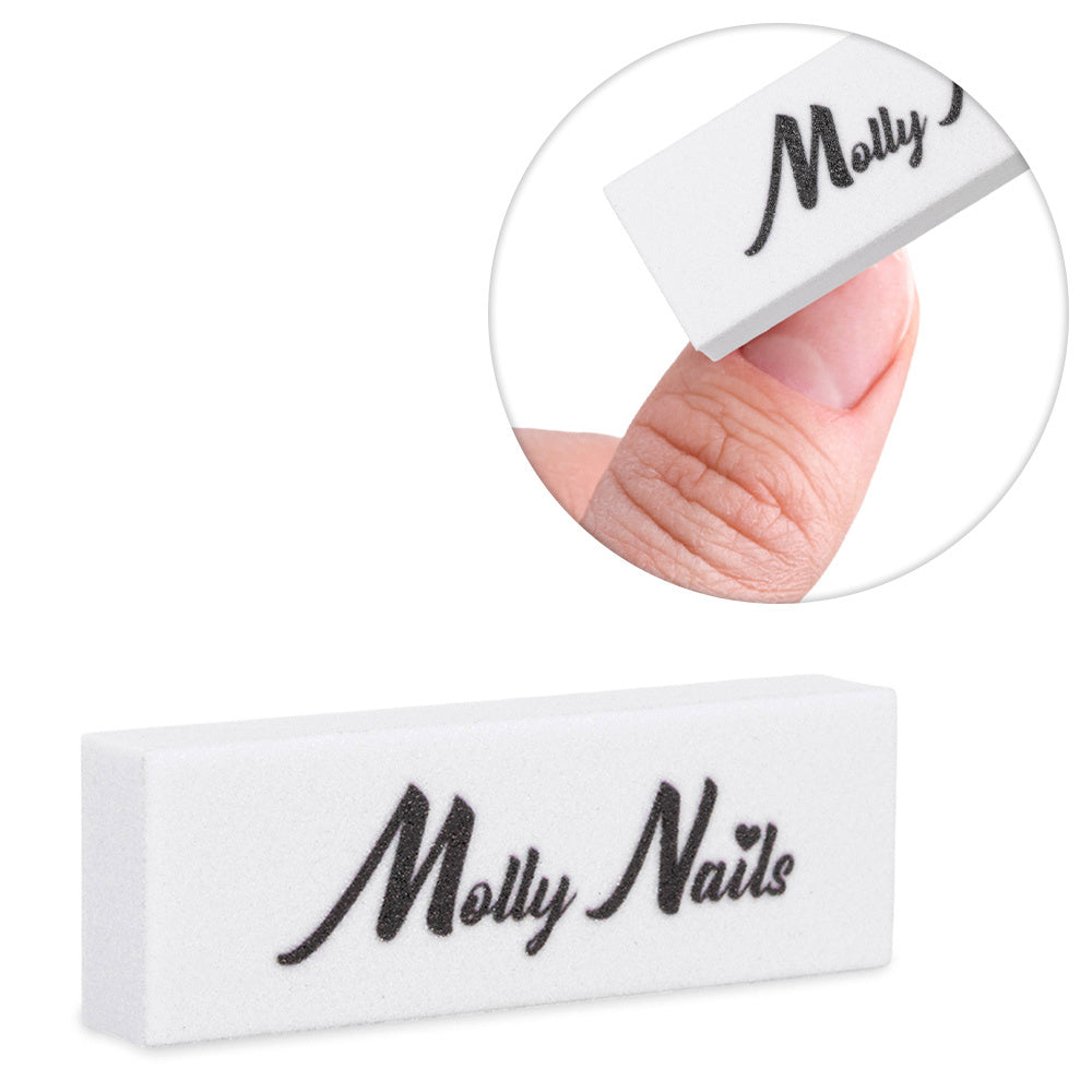 MollyNails Mini Buffer 180/240 grit pienikokoinen kaksipuolinen kynsibufferi
