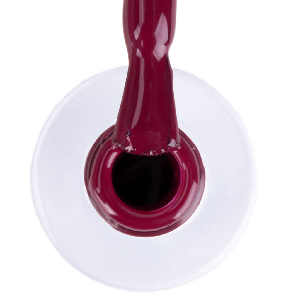 AlleLac R11 Burgundy Rose 6 g tumman burgundinpunainen geelilakka siveltimessä
