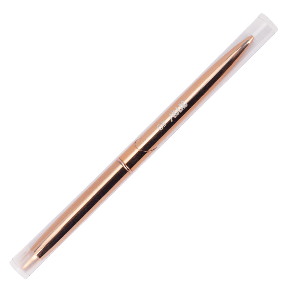 AlleLac ovaali geelisivellin nro 6 Rose Gold suojaputkessa