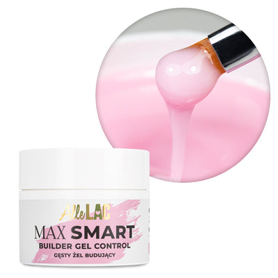 AlleLac Max Smart Builder Gel Control Sweet Pink rakennegeeli 45g purkki.