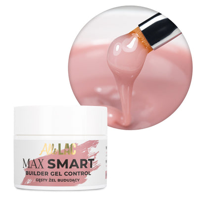 AlleLac Max Smart Builder Gel Perfect Nude rakennegeeli 45g purkki.