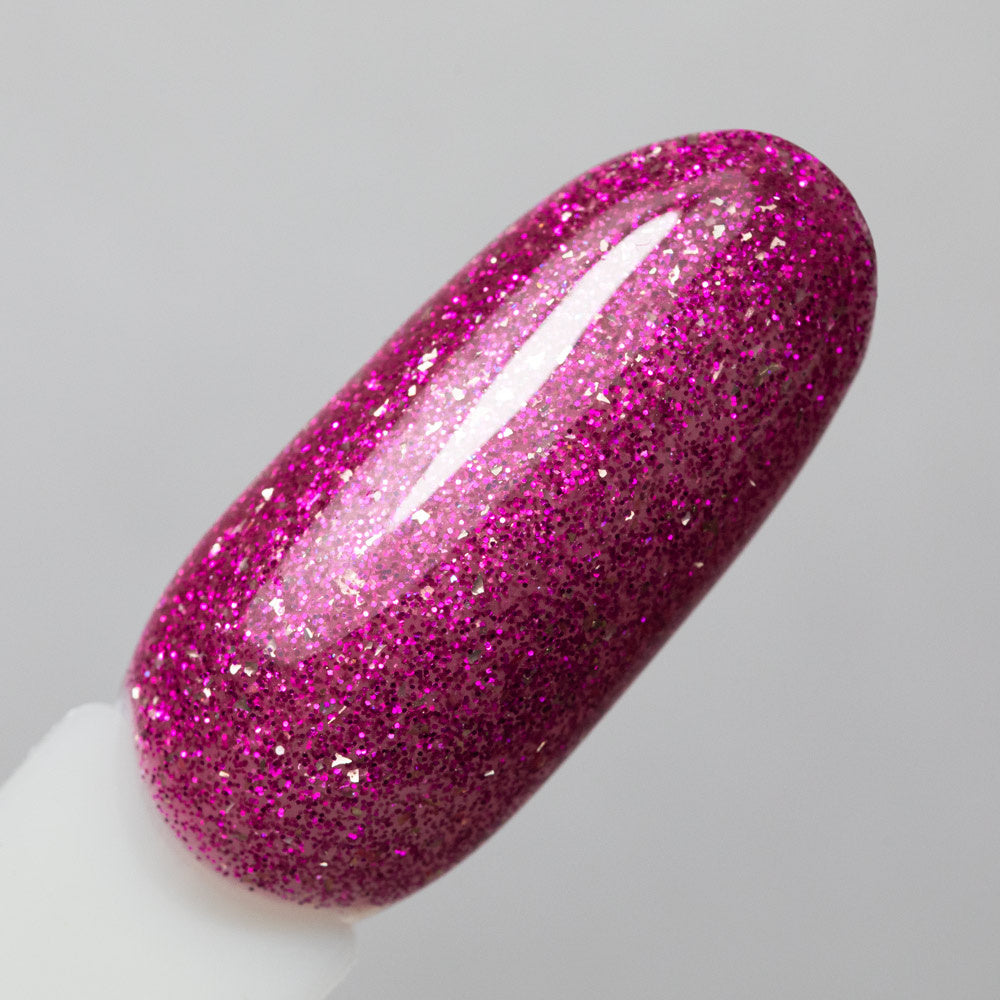 Pinkki kimaltava NTN Premium 414 geelilakka 5g