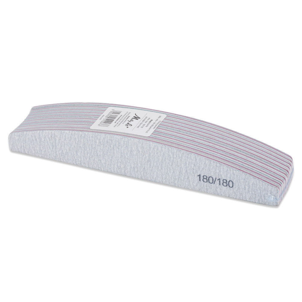 Kynsiviila 180/180 grit – 10 kpl säästöpakkaus luonnon- ja rakennekynsien muotoiluun