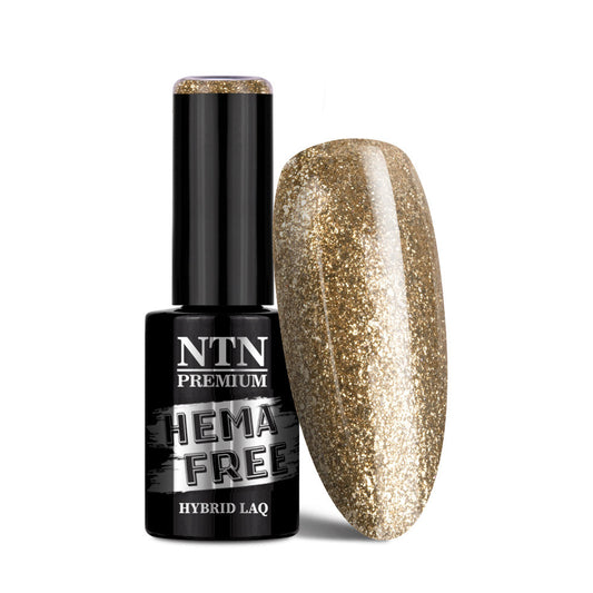 NTN Premium geelilakka 167 – kultainen glitter-sävy HEMA-vapaassa koostumuksessa