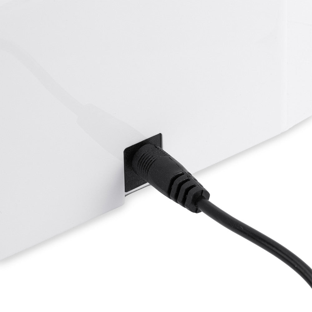 Molly Nails BQ-L8 298W kynsiuuni, ammattimainen LED/UV-laite geelien ja geelilakkojen kovetukseen takaosasta kuva