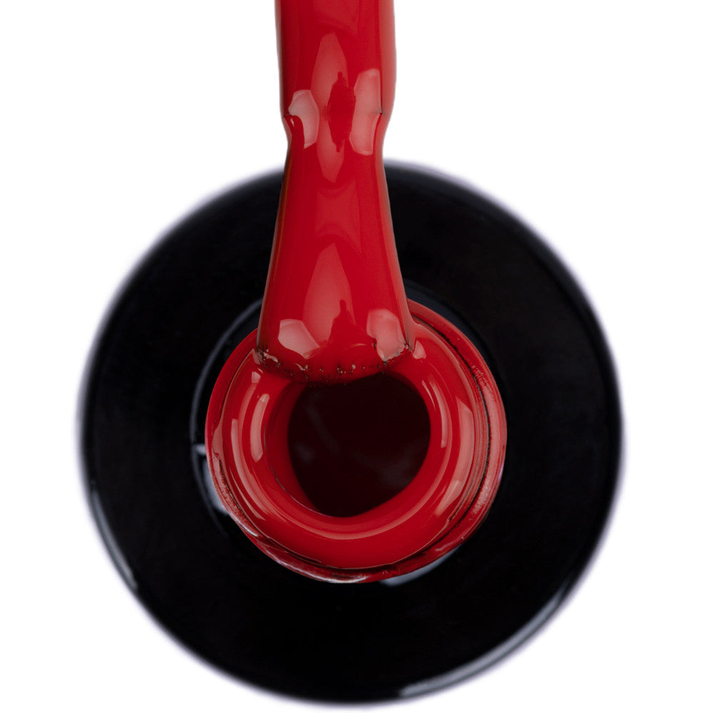 NTN Premium 168 värigeelilakka pullossa – intensiivinen punainen kiilto