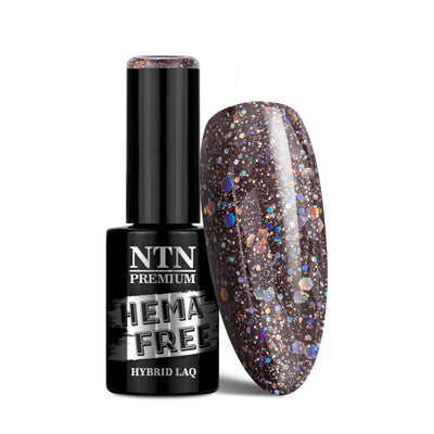 NTN Premium geelilakka 89 – glittergeeli, jossa runsaasti hologlitteriä HEMA-vapaassa koostumuksessa