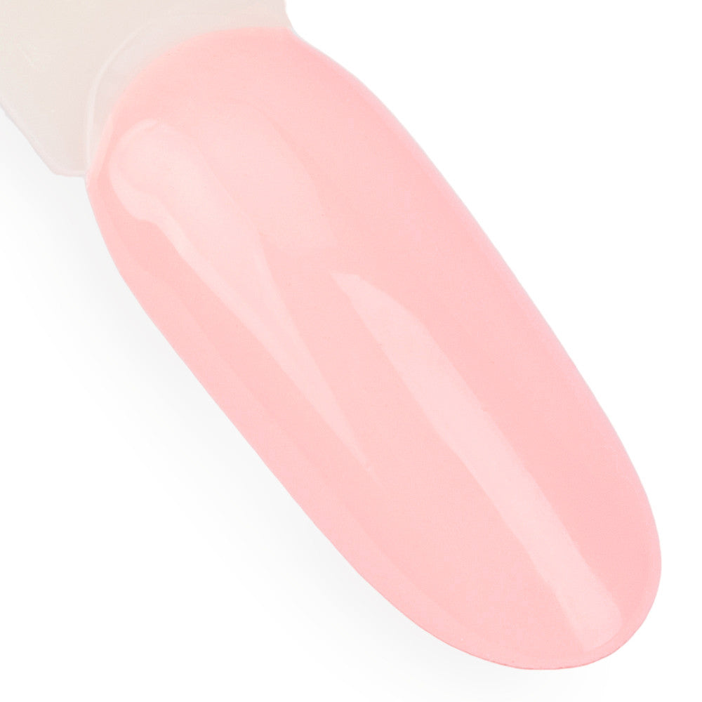 NTN Premium 02 geelilakan vaalea pinkki sävy tipillä, tasainen ja kiiltävä pinta.