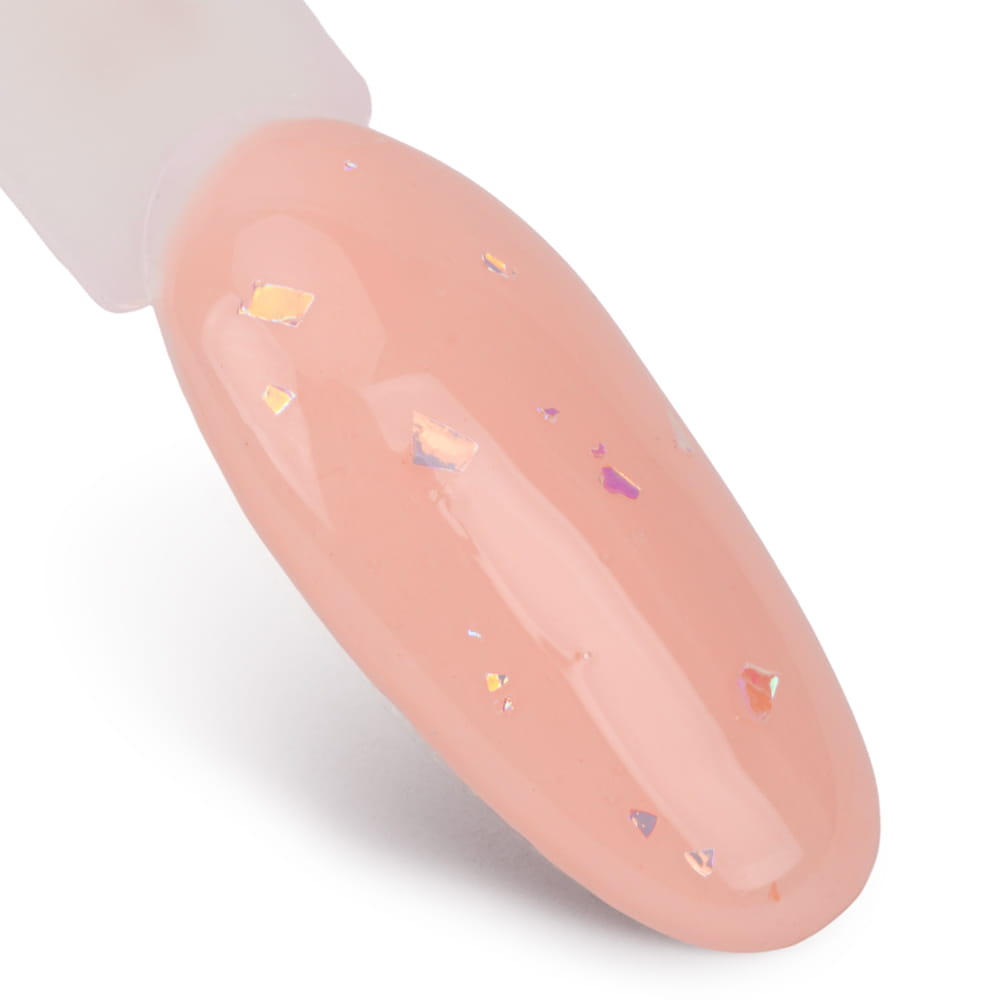 Sparkling French 700 – luonnollinen nude kimalluksella kynsillä