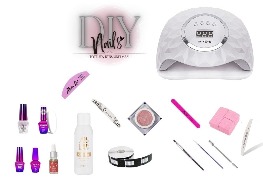 geelikynsi aloituspakkaus kynsiuunilla