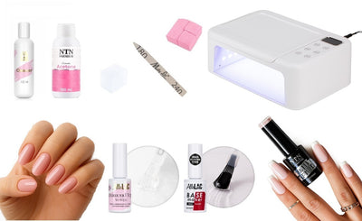 geelilakka aloituspakkaus kynsiuunilla